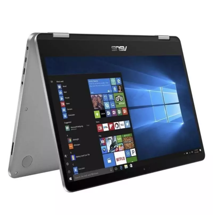 Asus VivoBook Flip 14 - 1366x768, Intel Celeron N4020 2C/2T, 4+128GB, Win10 Pro