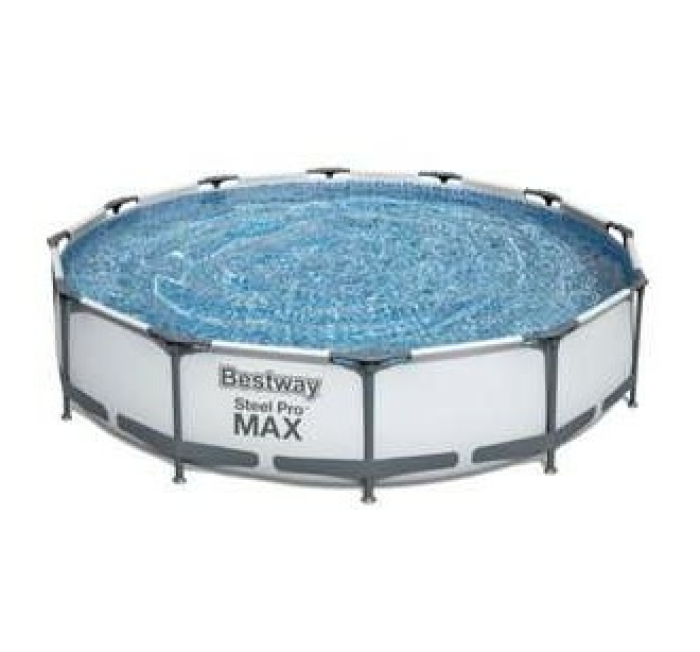 Bestway Frame Pool Steel Pro Max 366 x 76 cm + Pumpe (für DE & AUT geeignet)