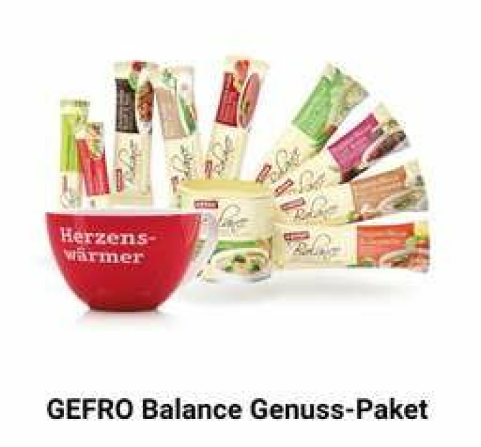 GEFRO Balance Genuss-Paket inkl. Tasse