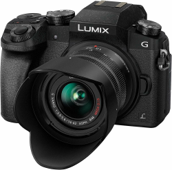 Panasonic DMC-G7KEG-K Systemkamera Schwarz