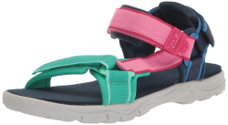 Jack Wolfskin Unisex Kinder Seven Seas 3 K Freizeitsandale 30 EU Blue Green