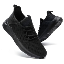 AZSDXS Sneaker Damen Schuhe Sportschuhe Turnschuhe Hallenschuhe Damen Laufschuhe Schuhe Damen Sneaker 38 EU Schwarz 3