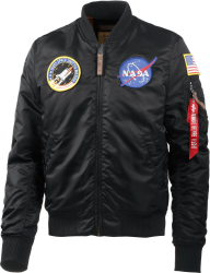 Alpha Industries MA1 VF NASA black (166107-003)