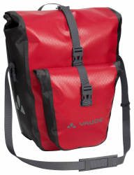 VAUDE Aqua Back Plus - Fahrradtasche - 2 Hinterradtaschen (2x24L) - wasserdicht - Made in Germany Rot Einheitsgröße Single