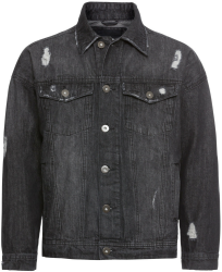 Urban Classics Ripped Denim Jacket (TB1438)
