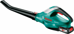 Bosch Home and Garden Akku Laubbläser ALB 18 LI (1 Akku, Max. Gebläsegeschwindigkeit 210 km/h, im Karton) Grün, Schwarz