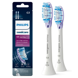 Philips Sonicare Original G3 Premium Zahnfleischpflege Standard-Schallzahnbürstenköpfe - 2er-Pack in Weiß (Modell HX9052/17) 2 Stück