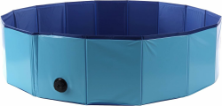 Flamingo F Doggy Splatter Pool Blau, 120 x 30 cm