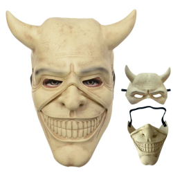Heionia The Grabber Maske Halloween Horror Mask Masken für Herren Cosplay Maskerade Mottoparty Fancy Prop
