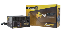 Seasonic CORE-GM-500 Partial modular PC Power Supply 80PLUS Gold 500 Watt
