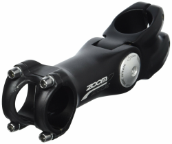 ZOOM verstellbarer Vorbau Ahead, black sandblast 1.1/8"(28.6), 41/125 mm, 25.4 mm