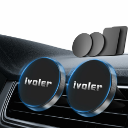 ivoler [2 Stücke] Handyhalterung Auto Universal Magnet Lüftu