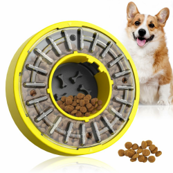 CAROZEN Hundenapf für mittlere und großer Hunde, Hundespielzeug Intelligenz, Eine Alternative zu Herkömmlichen Hundenäpfen, Hilft Hunden, Gesunde Essgewohnheiten zu Entwickeln