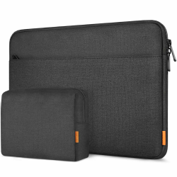 Inateck 14 Zoll Laptoptasche Hülle kompatibel mit 15,3 Zoll MacBook Air M2 2023(A2941), 14 Zoll Laptops, 15 MacBook Pro 2019-2016 (A1990/A1707), 15" Surface Laptop 5/4/3, Notebook-Schutzhülle, Schwarz Schwarz 14 Zoll
