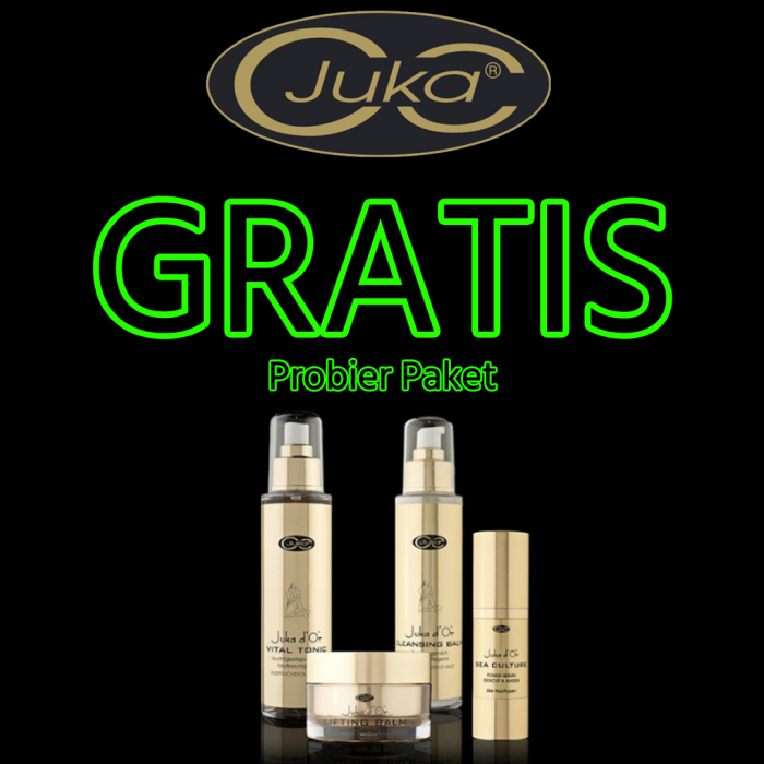 Gratis Probier Paket von Juka Cosmetic