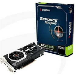 Biostar NVIDIA GeForce GTX 1050 Ti 4GB GDDR5 Dual