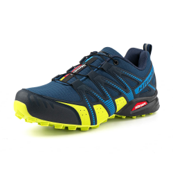 Hitmars Trailrunning Schuhe Traillaufschuhe Herren Damen Wanderschuhe Leicht Atmungsaktiv Trail Running Schuhe Trekking Turnschuhe Outdoor Laufschuhe Schwarz EU 36-48 42 EU B Blau Grün