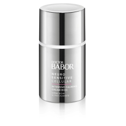 DOCTOR BABOR Intensive Calming Cream Rich, Beruhigende Gesichtscreme für trockene, schuppige Haut, auch bei Neurodermitis, Gegen Juckreiz, 1 x 50 ml