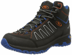 Brütting Unisex Mount Meloni Trekking-& Wanderstiefel 47 EU Schwarz Orange Blau