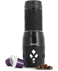 Sogo Manual Coffee Maker 1 Cup Black
