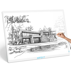 ARTDOT Leuchttisch A1 für 5D Diamond Painting Zubehör, Einstellbare Helligkeit Diamant Painting Lichtplatten