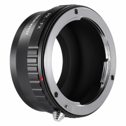 NEEWER PK auf Fuji X Objektiv Montage Adapter kompatibel mit Pentax K Objektiv auf Fujifilm X Serie Kamera X-T2 X-T5 X-T20 X-Pro3 X-Pro2 matteschwarz, nur manueller Fokus, PK-FX