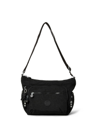 Kipling Damen GABBIE S Borsa a Tracolla, Schwarz (Black Noir), Einheitsgröße