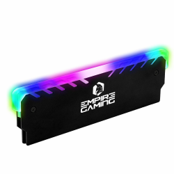 EMPIRE GAMING-Guardian M201- Gamer Kühlkörper für RAM-Speicher–Adressierbarer RGB-SYNC-DDR DDR3 DDR4-Aluminium Kühler für Speicher–DIY Overclocking für PC Gamers - Intel und AMD M-201