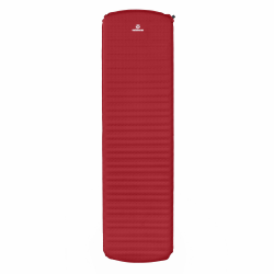 outdoorer Trek Bed 2 in Rot - Ultraleicht Isomatte selbstaufblasend, 5 cm dick, kleines Mini-PackmaĂ, faltbar - ideale selbstaufblasbare Trekking Isomatte und Campingmatte