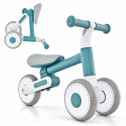 COSTWAY Kinder Laufrad, Balance Bike klappbar, Lauflernrad mit Verstellbarer Sitzhöhe, Kinderlaufrad ab 1 Jahre