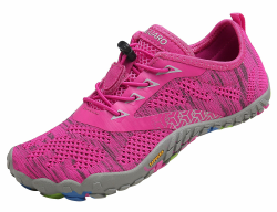 Saguaro Unisex Barfußschuhe Atmungsaktiv Leichte Fitnessschuhe Breiter Zehenbox