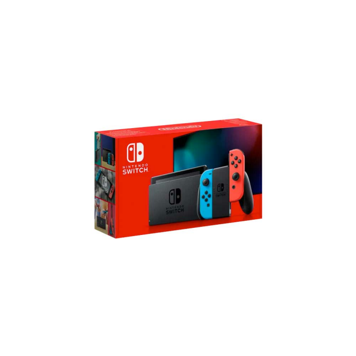 Nintendo Switch Neon-Rot / Neon-Blau (neues Modell 2019)