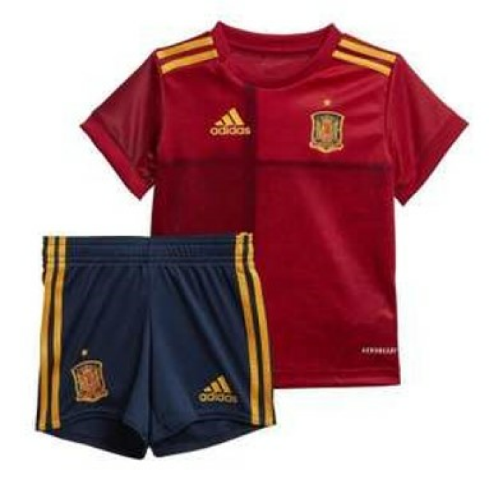 adidas Spanien Heimtrikot Set EM 2020 Baby - rot