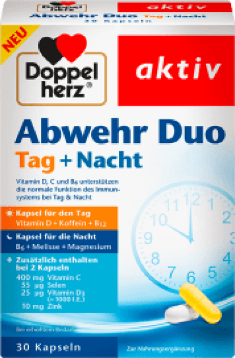 Abwehr Duo Tag + Nacht Kapseln, 30 St., 19,3 g
