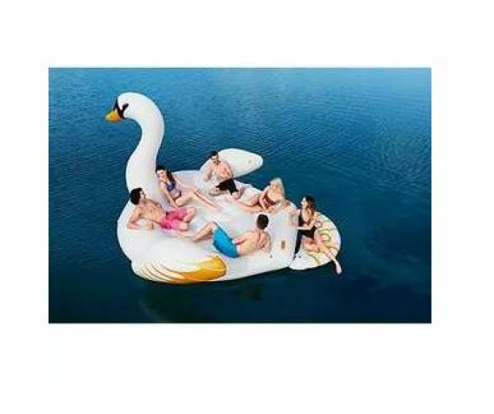 Bestway Float‘N Fashion™ Riesen Schwan-Schwimminsel 429 x 330 cm
