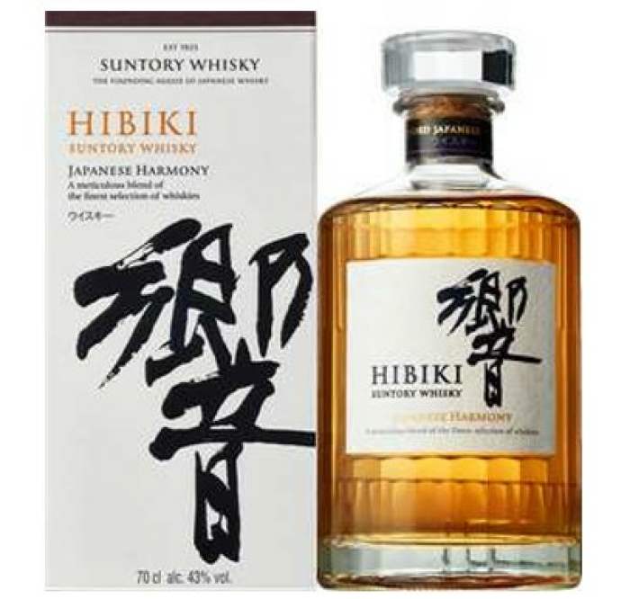 SUNTORY HIBIKI HARMONY BLENDED JAPANESE WHISKY 0,7 L, 43% VOL.