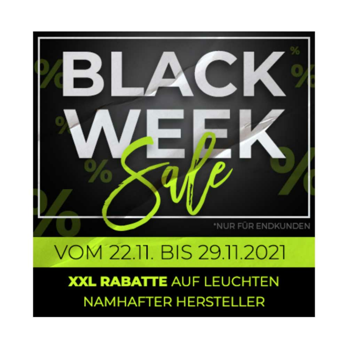 Click Licht: Black Week mit versch. Angeboten, z.B. SMART+ Zigbee LED Panel 30W 2800lm 600x600mm click-licht.de