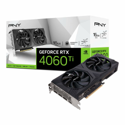 PNY GeForce RTX™ 4060 Ti 16GB Verto Dual Fan Edition Grafikkarte DLSS 3 RTX 4060Ti Dual Fan 16GB Angebot bei HelloDeals