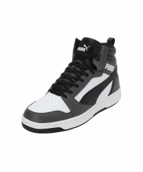 PUMA Unisex Rebound V6 Sneaker 42 EU Puma White Puma Black Shadow Gray Angebot bei HelloDeals