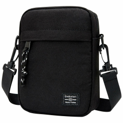 Handy Umhängetasche Klein Herren, Herrentasche zum Umhängen Klein, Wasserdichte Reißverschluss Handy Schultertasche Holster Herren Handytasche mit Schulterriemen Handy Brieftasche Geldbörse Handtasche Schwarz Angebot bei HelloDeals