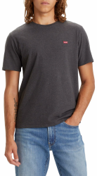 Levi's Herren Ss Original Housemark Tee T-Shirt L Dark Charcoal Heather Dkr Angebot bei HelloDeals