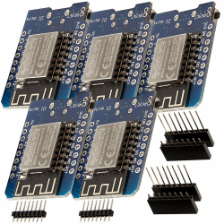 AZDelivery 5X D1 Mini NodeMcu mit ESP8266-12F WLAN Module CH340G Lua kompatibel mit Arduino inklusive E-Book! Angebot bei HelloDeals