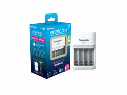 eneloop SmartPlus Ladegerät, für 1-4 AA/AAA NI-MH Akkus, 1.5 Stunden Ladezeit, 10 Sicherheitsfunktionen Schnellladegerät eneloop Angebot bei HelloDeals