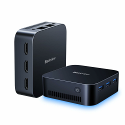 Blackview MP80 Mini PC Intel N97 CPU (bis zu 3,6 GHz) 16GB LPDDR5 RAM 512GB M.2 SSD, Mini Computer Windows 11, 4K UHD Mini Desktop PC, DREI HDMI, Gigabit Ethernet, 5G WiFi, für Business/Heimkino Intel N97 / 16GB LPDDR5 + 512GB SSD Angebot bei HelloDeals