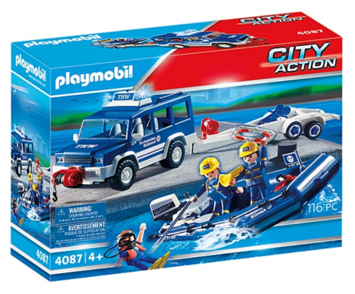 Playmobil THW Bootstransport zum Preis von 33,94€ ( statt 44,90€ )