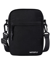 WATERFLY Umhängetasche Schultertasche Messenger Bag: Herrentasche Zum Umhängen Klein Herren Handy Sling Tasche Männer Shoulder Crossbag Brusttasche Damen Crossbody Handytasche Klassisch Schwarz Angebot bei HelloDeals