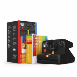 Polaroid Now+ Generation 2 Everyting Box - Kamera + Filmpaket (16 Fotos im Lieferumfang enthalten) - Schwarz - App-gesteuerte Sofortbildkamera (6250) Schwarz Kamera + Filmpaket Angebot bei HelloDeals
