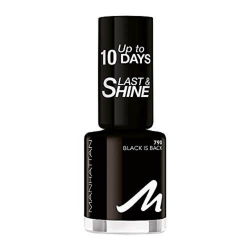 Manhattan Last und Shine Nagellack, Nr.790 Black is Back, 8 ml Angebot bei HelloDeals