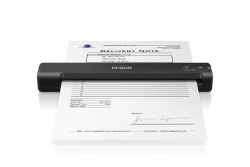 Epson Workforce ES-50, tragbarer A4 Dokumentenscanner mit hoher Scangeschwindigkeit, Scanner für hochauflösende Dokumente, ideal für kleine Büros und Home Offices, schwarz Angebot bei HelloDeals