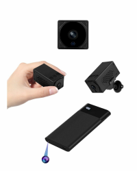 WIWACAM 2K Mini Kamera, 5000mAh Akku, Bewegungsmelder und lokale AI-Erkennung, microSD-Karte Steckplatz Angebot bei HelloDeals